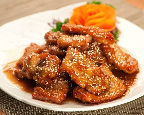 Pork Chop with Honey Garlic Sauce 蜜汁排骨